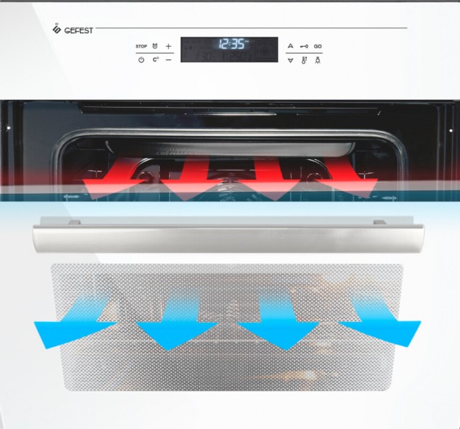 Встраиваемый электрический духовой шкаф Gefest ДА 622-04 Б S