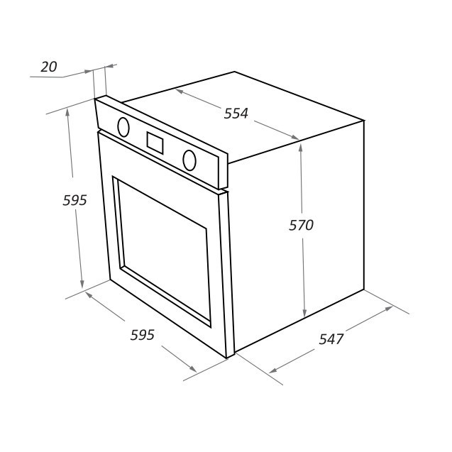 Встраиваемый электрический духовой шкаф Maunfeld EOEM.769S1 Встраиваемый электрический духовой шкаф Maunfeld EOEM.769S1