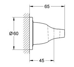 Держатель для душа Grohe Ondus (27188LS0)