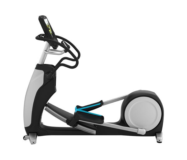 Эллиптический тренажер Precor EFX 883 V2 глянцевый серебряный металлик Эллиптический тренажер Precor EFX 883 V2 глянцевый серебряный металлик