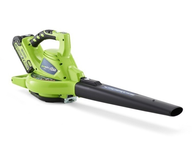Воздуходув-пылесос аккумуляторный GreenWorks GD40BVK3