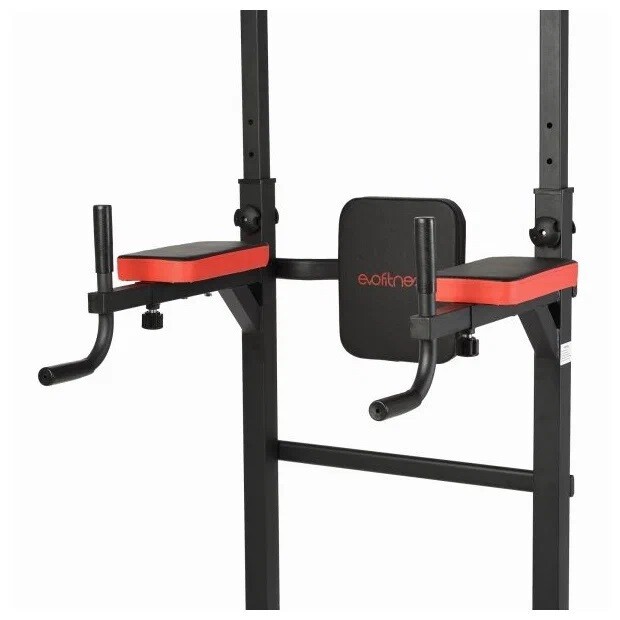 Турник пресс-брусья Evo Fitness напольный T085