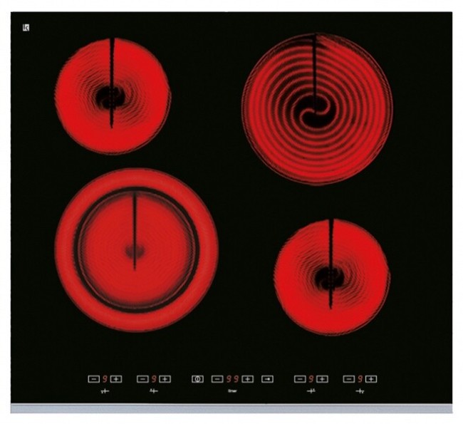 Встраиваемая электрическая варочная панель Ardesia PE 58 FE1P