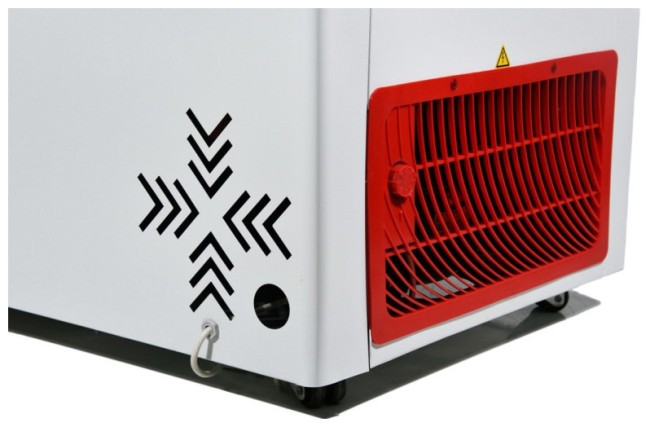 Морозильник-ларь Frostor Gellar FG 500 E красный