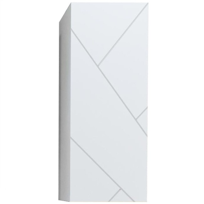 Шкаф навесной Бриклаер КРИСТАЛЛ 90 Белый