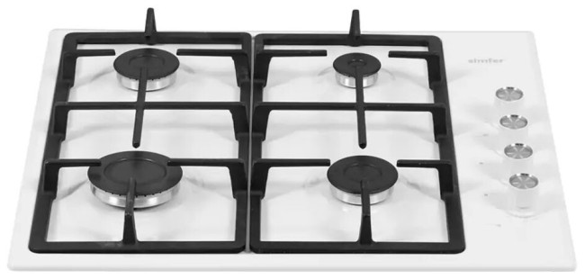Встраиваемая газовая варочная панель Simfer H60Q40W572 Встраиваемая газовая варочная панель Simfer H60Q40W572