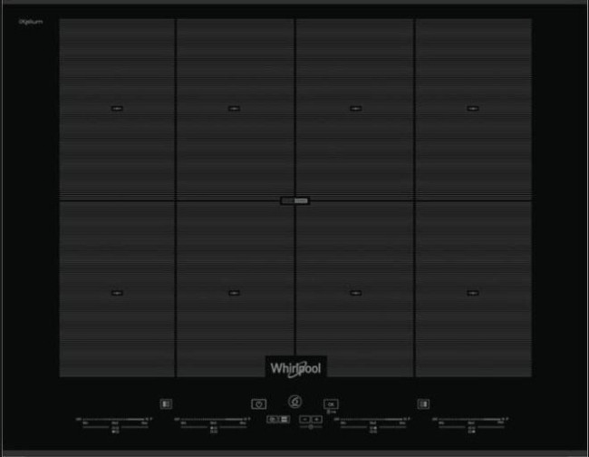 Встраиваемая индукционная варочная панель Whirlpool SMO 658 C/BT/IXL