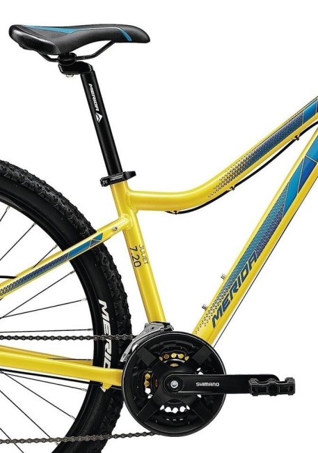 Велосипед Merida Juliet 7.20-D (2018) Yellow Dark Blue S