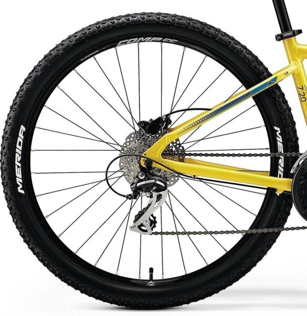 Велосипед Merida Juliet 7.20-D (2018) Yellow Dark Blue S