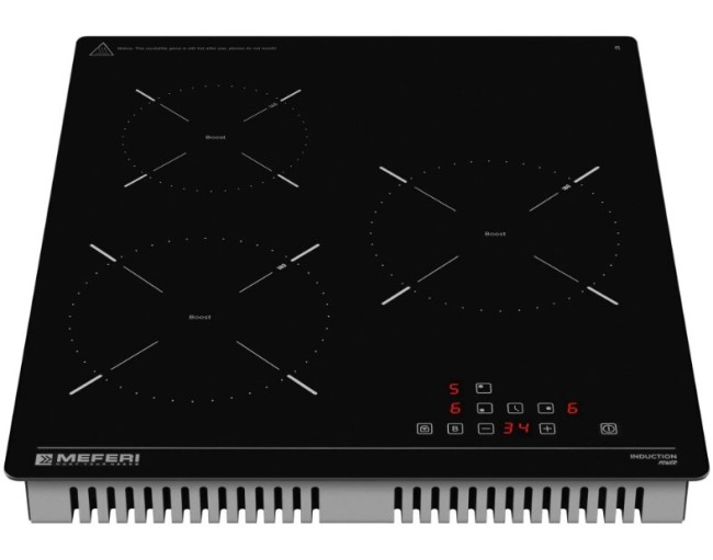 Встраиваемая индукционная варочная панель Meferi MIH453BK Power