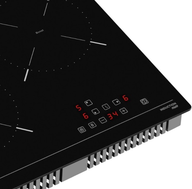 Встраиваемая индукционная варочная панель Meferi MIH453BK Power
