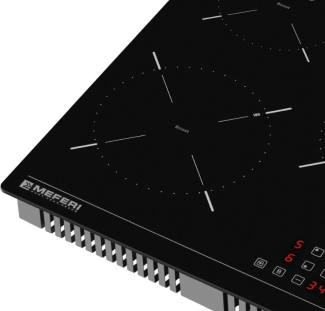 Встраиваемая индукционная варочная панель Meferi MIH453BK Power