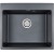Кухонная мойка Paulmark KANTE черный металлик Кухонная мойка Paulmark KANTE черный металлик
