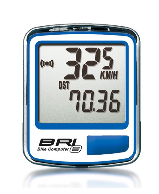 Велокомпьютер Echowell BRI-8 белый/синий Велокомпьютер Echowell BRI-8 белый/синий