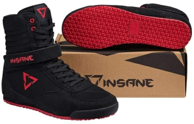 Обувь для бокса Insane Oro IN23-BS100-К черный/красный 38