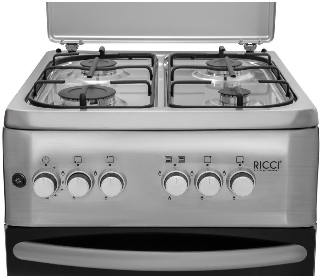 Газовая плита Ricci RGC5007IX Газовая плита Ricci RGC5007IX