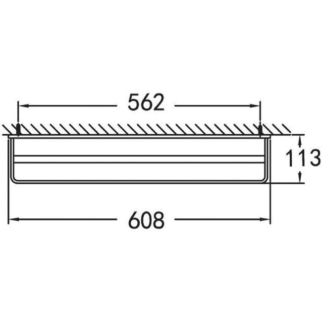 Полотенцедержатель Cezares MAXIMA CZR-F-8911
