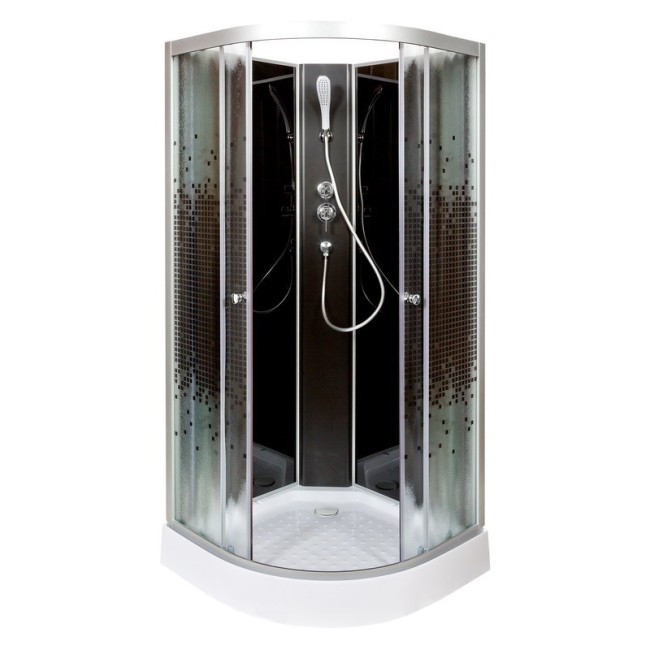 Душевая кабина Deto L809NBLACK Душевая кабина Deto L809NBLACK