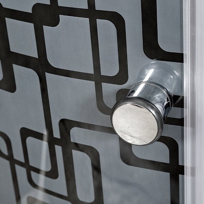 Душевая кабина Deto BM1590LED+GMBLACK