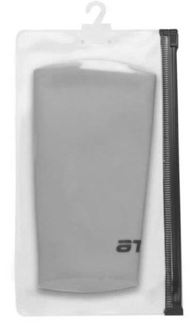 Шапочка для плавания Atemi LC-05 силикон, д/длин.волос, серый