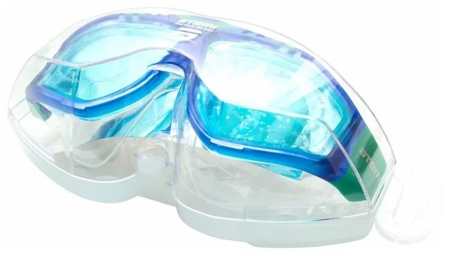 Очки-полумаска для плавания Atemi Z501 силикон (син/зелен) Очки-полумаска для плавания Atemi Z501 силикон (син/зелен)