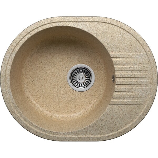 Кухонная мойка Polygran F-22-302 песочный Кухонная мойка Polygran F-22-302 песочный