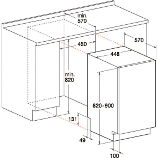 Встраиваемая посудомоечная машина Hotpoint-Ariston LSTB 6B00 Встраиваемая посудомоечная машина Hotpoint-Ariston LSTB 6B00