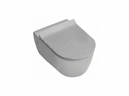 Унитаз подвесной безободковый без сиденья Hatria FUSION цвет 25 - белый матовый (A0Y1CC25)