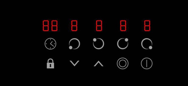 Встраиваемая электрическая варочная панель EVELUX HEV 641 B