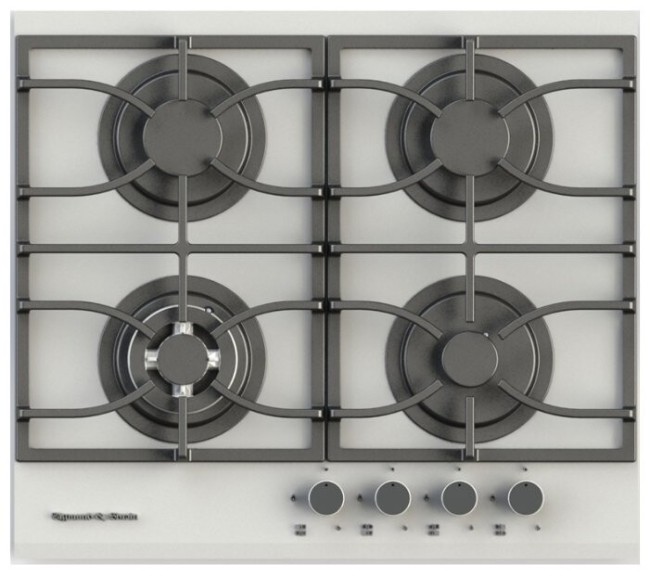 Встраиваемая газовая варочная панель Zigmund & Shtain MN 115.61 W Встраиваемая газовая варочная панель Zigmund & Shtain MN 115.61 W