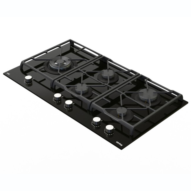 Встраиваемая газовая варочная панель Korting HGG 9987 CTN FLC Встраиваемая газовая варочная панель Korting HGG 9987 CTN FLC