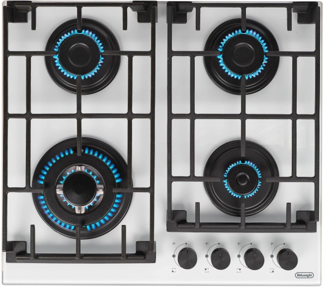 Встраиваемая газовая варочная панель Delonghi Greta 6 GW BB Встраиваемая газовая варочная панель Delonghi Greta 6 GW BB
