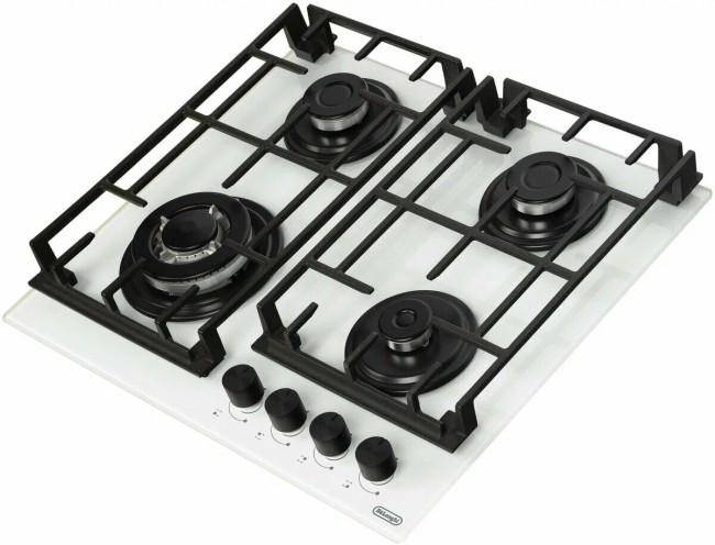 Встраиваемая газовая варочная панель Delonghi Greta 6 GW BB Встраиваемая газовая варочная панель Delonghi Greta 6 GW BB