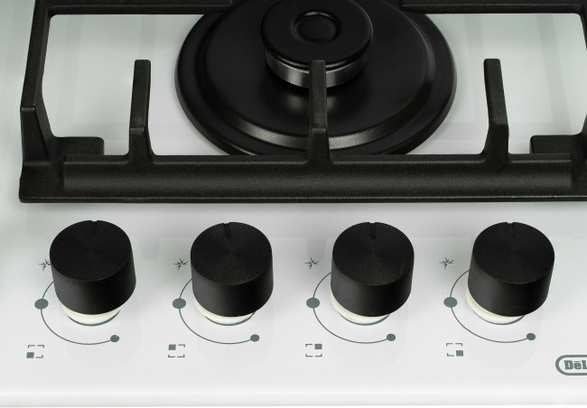 Встраиваемая газовая варочная панель Delonghi Greta 6 GW BB Встраиваемая газовая варочная панель Delonghi Greta 6 GW BB