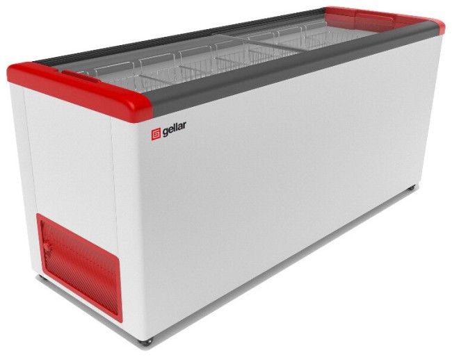 Морозильник-ларь Frostor Gellar FG 700 C красный