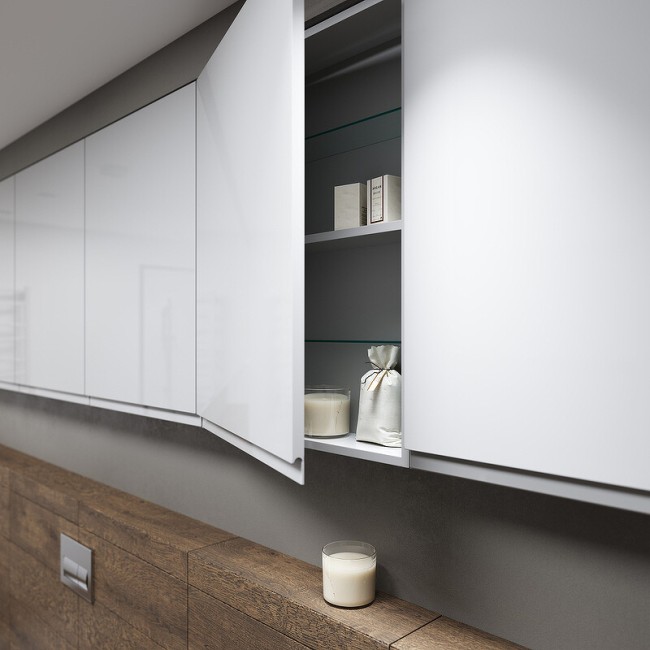 Шкафчик настенный Cersanit MODUO 40 (SB-SW-MOD40/Wh) белый Шкафчик настенный Cersanit MODUO 40 (SB-SW-MOD40/Wh) белый