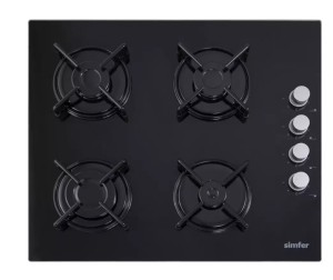 Встраиваемая газовая варочная панель Simfer H60K40S000