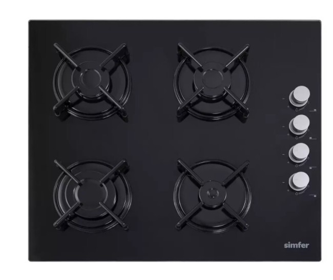 Встраиваемая газовая варочная панель Simfer H60K40S000