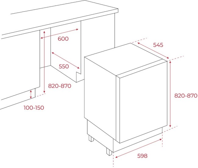 Встраиваемый холодильник Teka RSL 41150 BU 113470015 Встраиваемый холодильник Teka RSL 41150 BU 113470015