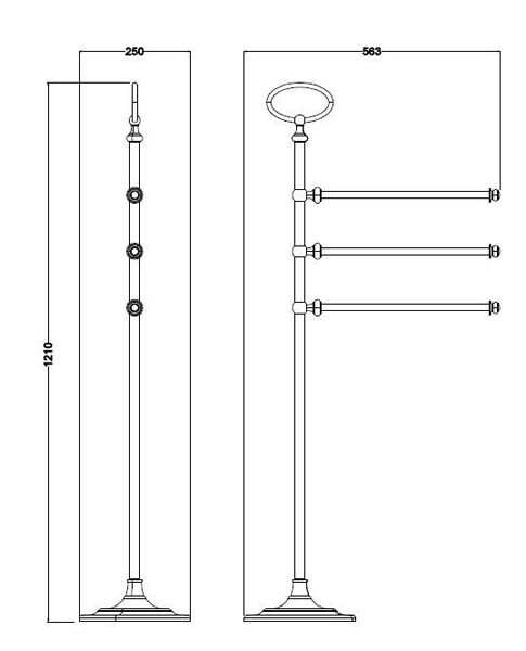 Стойка напольная Schein 7053158