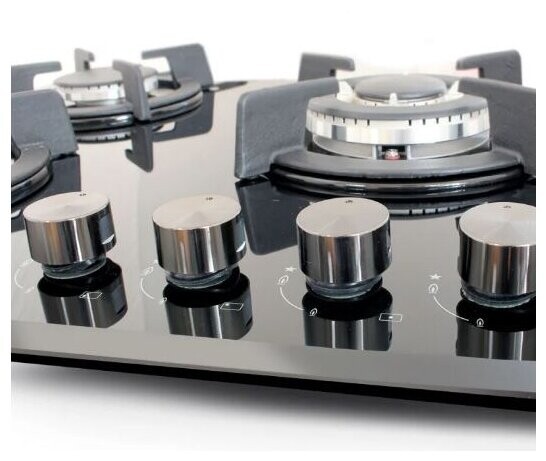 Встраиваемая газовая варочная панель Ginzzu HCG-475