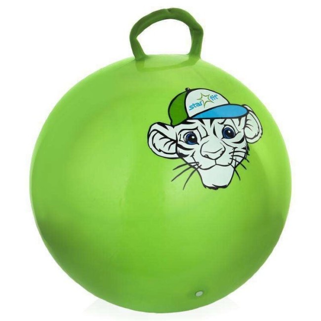 Мяч прыгун Starfit GB-402 Ручка зеленый