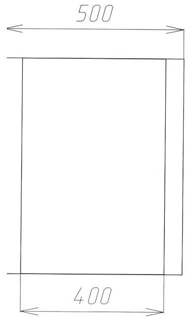 Зеркало Viant Рио 50/60