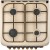 Газовая плита Ricci RGC5004BG