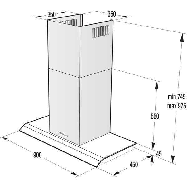 Каминная вытяжка Gorenje WHGC 933 E16 X