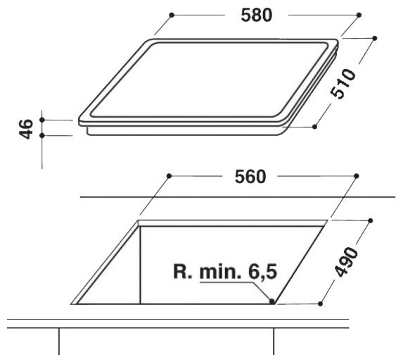 Встраиваемая электрическая варочная панель Hotpoint-Ariston HR 603 X Встраиваемая электрическая варочная панель Hotpoint-Ariston HR 603 X