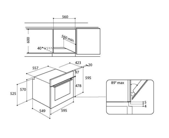 Встраиваемый газовый духовой шкаф Indesit IGW 620 WH Встраиваемый газовый духовой шкаф Indesit IGW 620 WH