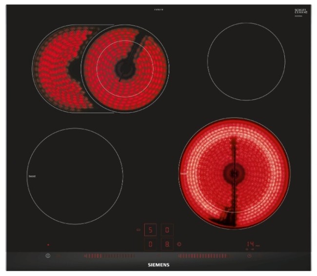 Встраиваемая электрическая варочная панель Siemens ET 675LCP1R