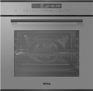 Встраиваемый электрический духовой шкаф Korting OKB 1340 GBXGr MW Встраиваемый электрический духовой шкаф Korting OKB 1340 GBXGr MW