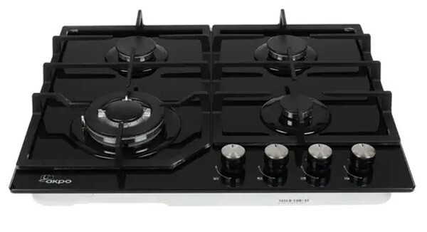 Встраиваемая газовая варочная панель Akpo PGA 604 FGC BL Встраиваемая газовая варочная панель Akpo PGA 604 FGC BL